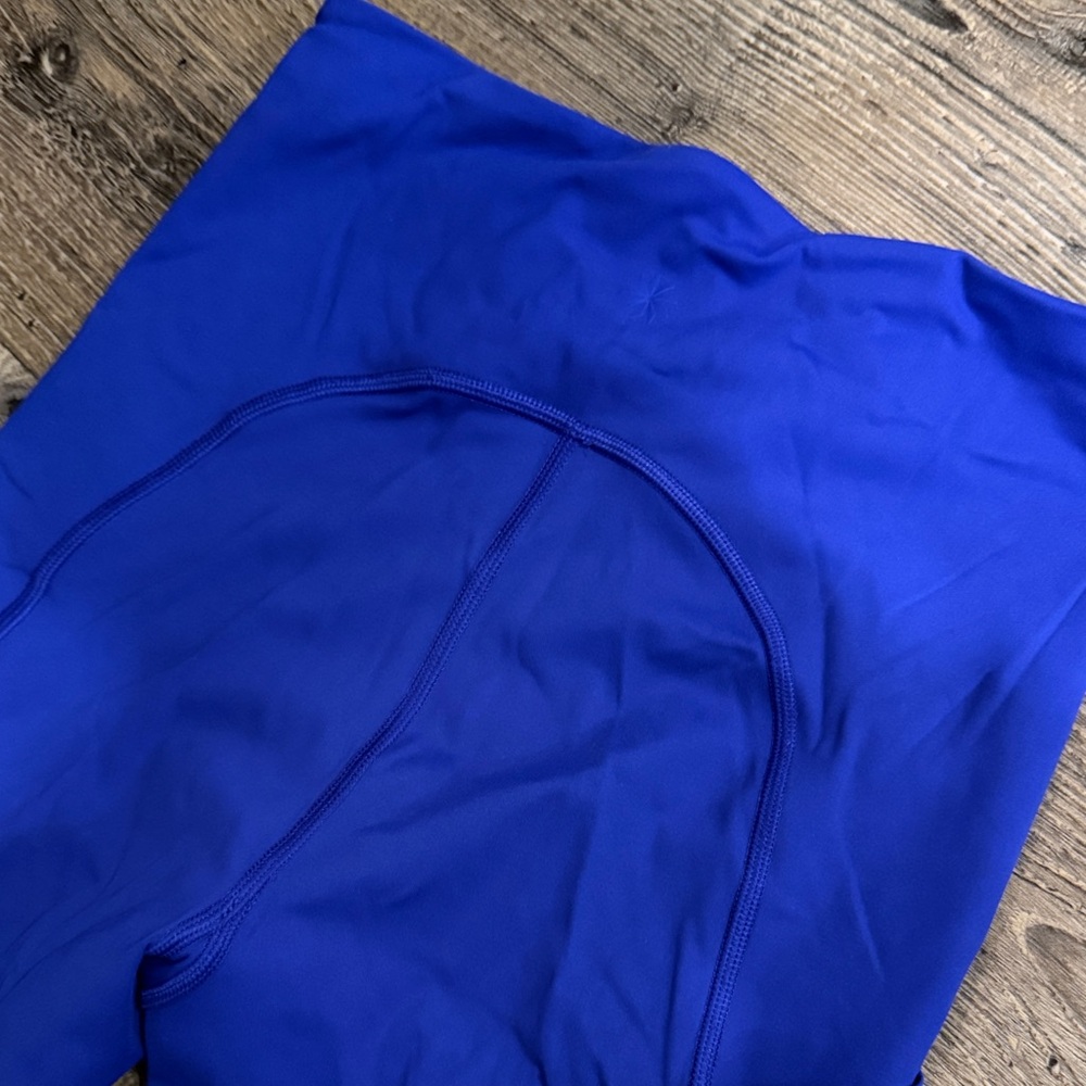 Athleta Blue Leggings - Picture 2 of 2